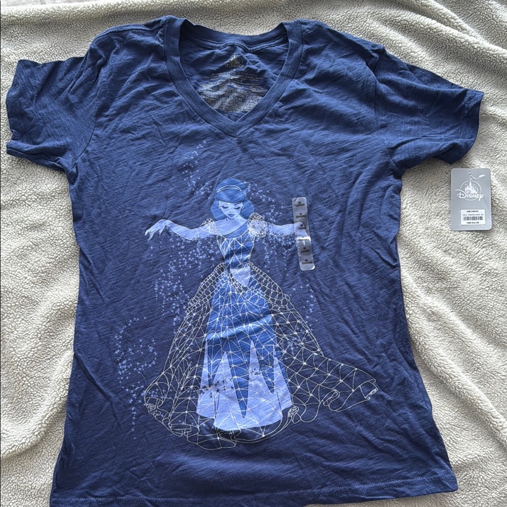 Blue Disney T-shirt Cinderella